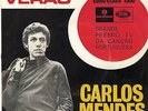 CARLOS MENDES O VERAO 1968 EUROVISION PORTUGUESE PORTUGAL 7 EP