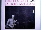 JACKIE McLEAN w/DONALD BYRD LIGHTS OUT ULTRA-RARE PRESTIGE/NEW JAZZ MONO LP RVG