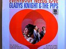 GLADYS KNIGHT & PIPS EVERYBODY NEEDS LOVE RARE SEALED ORIG '67 SOUL/MOTOWN LP