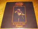 King Diamond-In concert 1987 Abigail LP,Roadrunner Holland 1991,megarar,mint