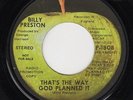 BEATLES 45 BILLY PRESTON LOS ANGELES PROMO APPLE P-1808 DEMO WEST COAST GOD PLAN