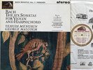 YEHUDI MENUHIN:Bach Sonatas for Vln & H'Chord:EMI ASD 489/90:Orig W/G:NM As New