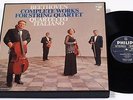 BEETHOVEN: COMPLETE STRING QUARTETS/QUARTETTO ITALIANO/PHILIPS 10-LP BOX/NM+