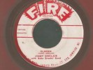 JIMMY SINCLAIR cassius / elween REGGAE SKA 45 on FIRE red vinyl