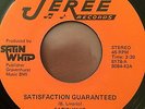 SATIN WHIP, SATISFACTION GUARANTEED, VERY RARE MODERN SOUL 45