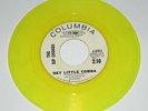 THE RIP CHORDS HEY LITTLE COBRA 45 RECORD RARE PROMO YELLOW VINYL VG+