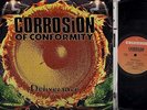 Corrosion of Conformity LP Deliverance 2 LP Metal Doom etched vinyl COLUMBIA