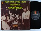 FELA RANSOME KUTI & GINGER BAKER Live LP on Signpost VG++ shrink