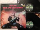 Thin Lizzy Live And & Dangerous 2xLP German Vertigo ORIG Germany Import Press EX