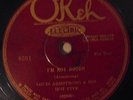 Louis Armstrong & His Hot Five: Got No Blues / I'm Not Rough - Okeh 8551