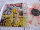 Iron Maiden - Iron Maiden Clear/Red Marbled Vinyl  RAR 1991 Globus International