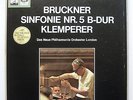 1C 163-00 621/22 - BRUCKNER - Symphony No 5 KLEMPERER - Ex 2 LP Record Box Set