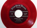THE FIVE SHARPS 45 Stormy Weather RED VINYL repress BIM BAM BOOM DOO WOP w2321
