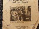 Rare Vester Presley 45 rpm Record & Sleeve, A Message to Elvis' Fans, signed