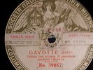 Fonotipia 39087 Bach Gavotte 39222 Scherzando (Marsick) Jacques Thibaud 80rpm