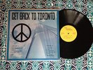BEATLES GET BACK TO TORONTO ORIGINAL 1972 FAN CLUB ISSUE IPF RECORDS