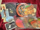 8 x PICTURE DISC BEATLES BAP MANUELA DAVID BOWIE TINA TURNER U.S.W.