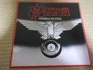 SAXON / Wheels Of Steel Japan Promo Only LP D.J Copy  RARE METAL NWOBHM