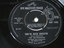 YOU'VE BEEN CHEATING/JUST ONE KISS FROM YOU-THE IMPRESSIONS-HMV. POP 1498; 1966.