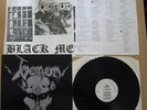 VENOM  BLACK METAL LP EMBOSSED 1st UK PRESS NEAT WITH ORIGINAL POSTER AND LYRICS