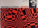 SAM RIVERS - DIMENSIONS AND EXTENSION - LP BLUE NOTE/CADRE ROUGE AUDIOPHILE ED.