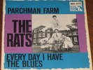 THE RATS Parchman Farm VERY RARE 1965 Swedish 45 w unique p/s. UK MOD Beat R&B