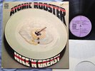 ATOMIC ROOSTER Nice N Greasy UK Dawn LP laminated sleeve record vinyl