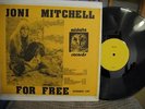 JONI MITCHELL FOR FREE GREAT LIVE ROCK LP ON MIDNITE JM-1973