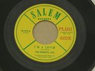 DELRAYS INC I'M LOVIN SALEM orig US G45 GARAGE BEAT  FUZZ INSTRO 7