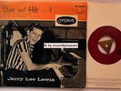 EP 1958 Jerry Lee Lewis STARS AND HITS No. 1 MATCHBOX +3 GERMAN  London 3024 VG
