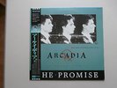 12 INCH SINGLE ARCADIA THE PROMISE JAPAN PROMO OBI DURAN DURAN