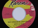 Northern Soul 45 BETTY LAVETTE What Condition My Condition Is In KAREN HEAR