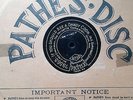 MUSIC HALL: JACK CHARMAN - ‘IF YOU SHOULD SEE A DANDY COON’ VERTICAL PATHE 78