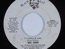 Crossover/Sweet Deep Soul 45 WES LEWIS It's Gonna Be Hard BLACK KAT HEAR