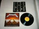 METALLICA --- rare 1989 MASTER OF PUPPETS LP