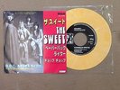 The Sweet-Paperback Writer/Chop Chop BBC  45 glam Japan yellow swirl vinyl
