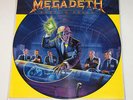 Megadeth 'Rust In Peace' 1st Press UK '90 Original LP Picture Disc w Insert Rare