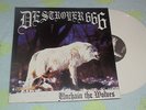 DESTROYER 666-Unchain the Wolves LP RARE WHITE VINYL ORIGINAL