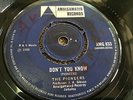Pioneers Don't You Know Rare Killer Ska Rocksteady 7