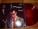 DAVE BRUBECK QUARTET LP RARE PAUL DESMOND RED COLOR VINYL 1956 FANTASY RECORDS