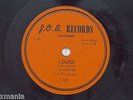 J B LENORE & HIS COMBO  J.O.B.1102 Louise/Play A Little While 78 RPM
