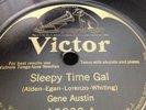 78RPM GENE AUSTIN Sleepy Time Gal / Five Foot Two Eyes Of Blue VICTOR 19899 NM E