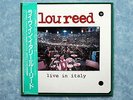 LOU REED Live In Italy RPL-3046 47 JAPAN 2LP w/OBI 064az4