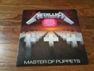 METALLICA: Master Of Puppets LP WHITE LABEL PROMO w/Sticker  MINT