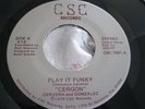 Rare Modern Soul 45 : Cergon   Cervera and Gonzalez   Play It Funky   CSC 7901