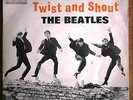 THE BEATLES - TWIST AND SHOUT+3 7/45 EP SOUTH AFRICA PS 1963 RARE