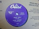 GREAT ROCKABILLY GENE VINCENT & BLUE CAPS CAPITOL LABEL # 3617  78 RPM RECORD