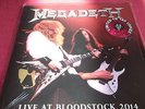 MEGADETH - LIVE AT BLOODSTOCK 2014 - RARE RED WAX S/BOARD (72/100) LP BRAND-NEW