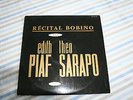 EDITH PIAF THEO SARAPO BOBINO 1963 DEDICACÉ  A JEAN MERCADIER