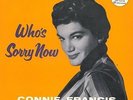 CONNIE FRANCIS Who's Sorry Now Vinyl Record 10 Inch MGM D 153 1958 1st Pressing